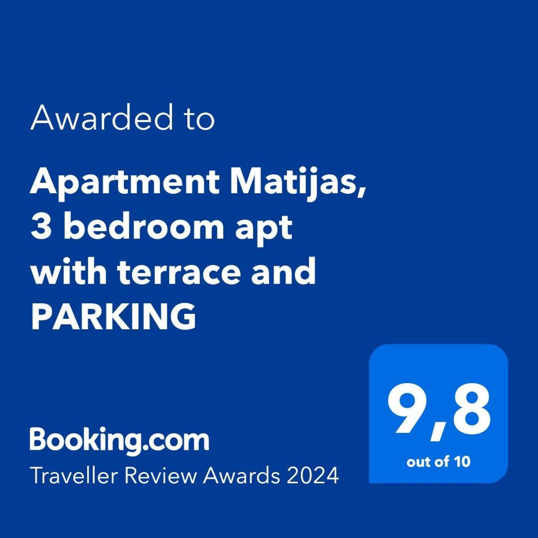 Apartment Matijas, 3 Bedroom Apt With Terrace And Parking Сплит Екстериор снимка
